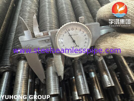 Tabung Bersirip Luka Tipe L (Tabung Baja ASME SA179 dengan Sirip Aluminium AL1060)