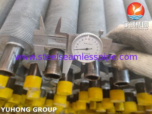 ASTM A179 Extruded Fined Tube untuk Air-dingin Penukar Panas dan Heavy Duty Industrial Thermal Systems