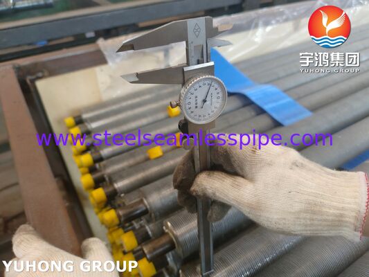 ASTM A179 Extruded Fined Tube untuk Air-dingin Penukar Panas dan Heavy Duty Industrial Thermal Systems
