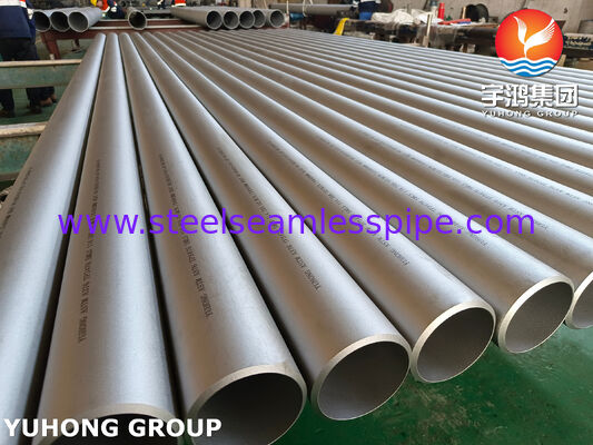 ASTM A376 TP347H tabung tanpa jahitan Nb-stabilisasi 515MPa Hingga 900°C untuk superheater Reheater Cracking Furnace