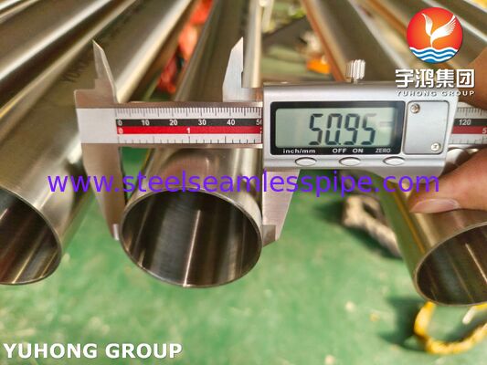 3A ASME SA270 TP304 Sinyal Stainless Steel Seamless Tube Untuk Industri Gula MP EP