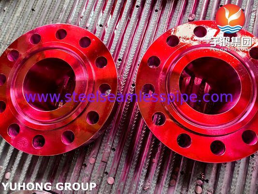 ASTM B564 UNS N04400 Flange Leher Las Monel 400 Flange Nikel Tembaga Paduan WNRTJ Flange