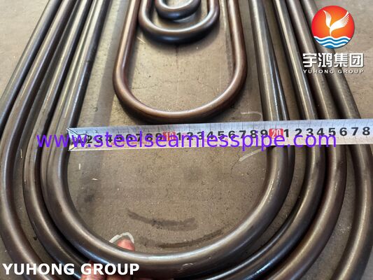 ASME SA213 T11 tabung baja paduan tanpa jahitan untuk boiler dan superheater