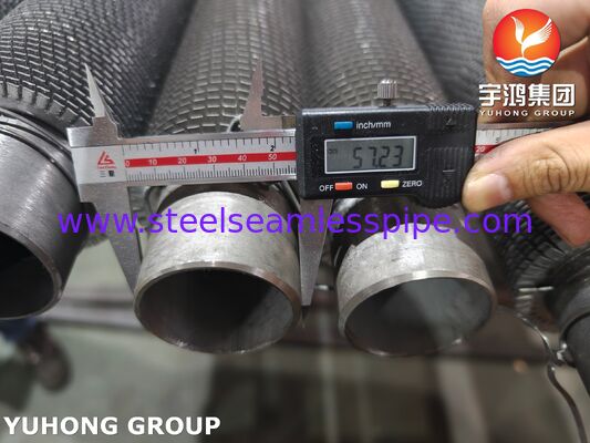 ASTM A213 TP304 Tabung Sirip Bergerigi | Tabung Penukar Panas Efisiensi Tinggi Stainless Steel