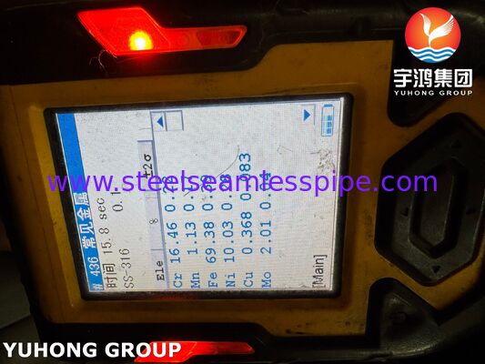 ASTM A312 TP316L Stainless Steel Seamless Pipe untuk Industri Minyak dan Gas