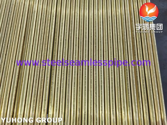 Tabung Seamless Tembaga Alloy ASTM B111 C44300 C70600 C71500 C68700 C71640 Air cooler Radiator Condenser Aplikasi