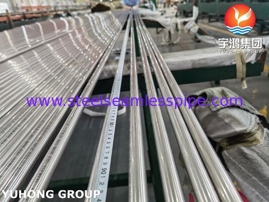 ASTM B111 ASME SB 111 SB 466 C71500 Tabung Nikel Tembaga / 70/30 Tabung Nikel Tembaga