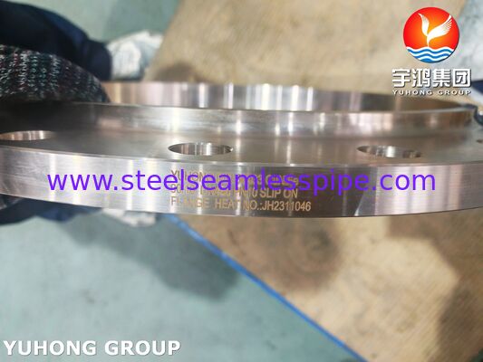 DIN 86033 CuNi 90/10 (C71500) Slip On Flange Flange pipa tembaga nikel laut
