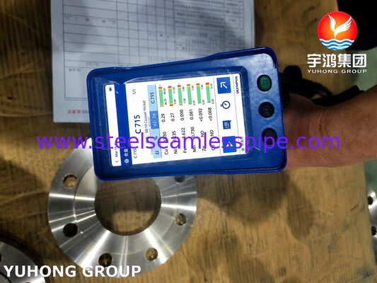 DIN 86033 CuNi 90/10 (C71500) Slip On Flange Flange pipa tembaga nikel laut