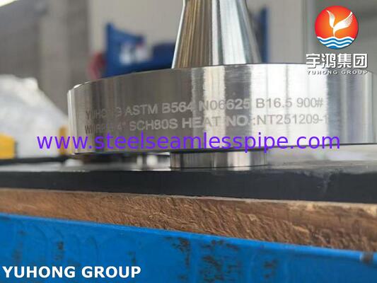 Nikel Alloy 625 Flange ASTM B564 UNS N06625 Inconel 625 Weld Neck Flange WNRF Flange