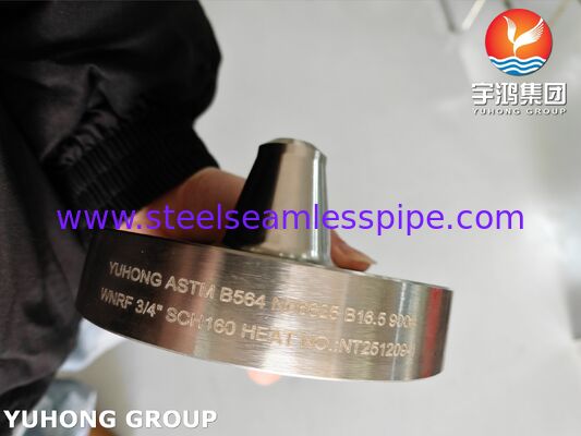 Nikel Alloy 625 Flange ASTM B564 UNS N06625 Inconel 625 Weld Neck Flange WNRF Flange