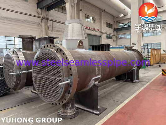 ASME U Stamp TEMA Exchanger Panas Kelas R untuk Refinery Hydrogen Stage 1 Discharge Intercooler