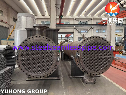 ASME U Stamp TEMA Exchanger Panas Kelas R untuk Refinery Hydrogen Stage 1 Discharge Intercooler