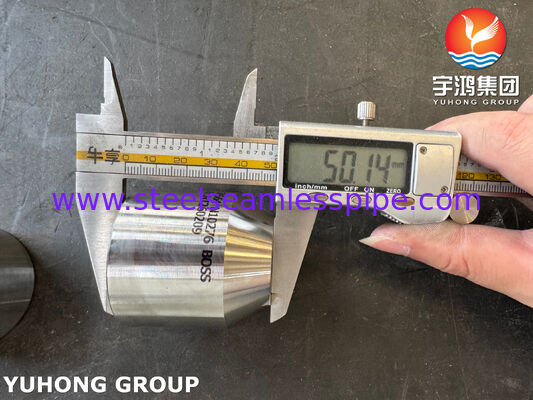FITTING BAJA PADUAN NIKEL ASME SB564 N10276 BOSS B16.11 MSS SP-97