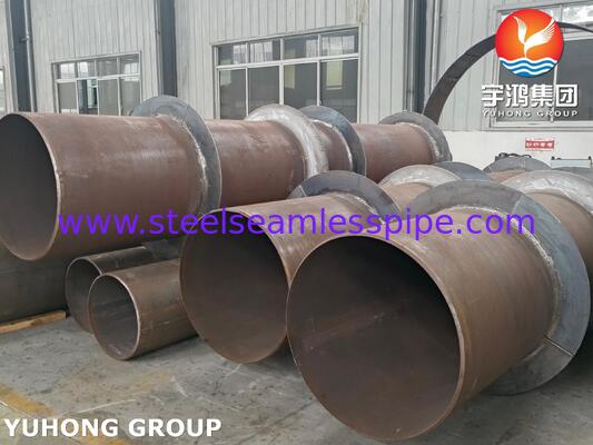 ASME SB516 Shell and Tube Heat Exchanger Monel400 Clad Trim Condenser untuk Menara Atmosfer