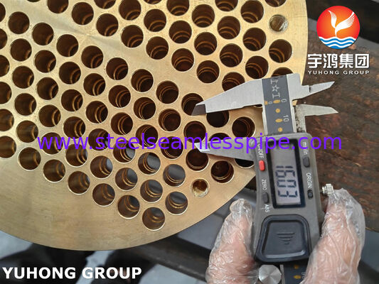Lembar Tabung ASME SB171 C46400 untuk Penukar Panas, Pendingin Udara & Bejana Tekanan