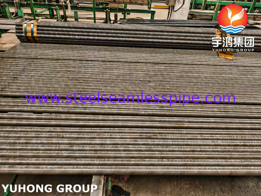 Tabung Boiler Tabung Mulus Baja Paduan ASTM A213 ASME SA213 T2 Aplikasi Penukar Panas Superheater
