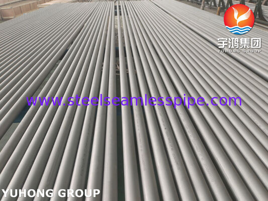 Ferit Tabung Mulus Stainless Steel ASTM A268 TP405 TP409 TP410 TP430 TP403Ti Aplikasi Penukar Panas Anil Acar