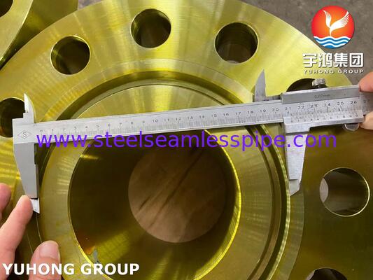 ASTM A694 Grade F42 Flange Baja Karbon Flange Leher Las Tempa Flange WNRTJ