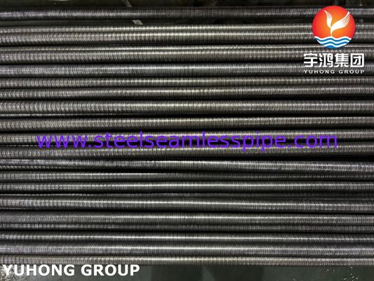 Tabung Fined yang diekstrusi untuk kondensator yang didinginkan dengan udara (ASTM A192 + Aluminium 1060)