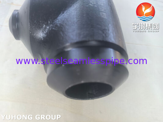 ASTM A420 WPL6 Fitting Baja Karbon Suhu Rendah LTC Tee Pereduksi Fitting Las Pantat