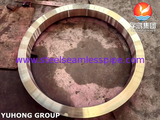 Cincin Tembaga Nikel SB171 C70600 yang Dimesin CNC Kustom untuk Peralatan Kelautan