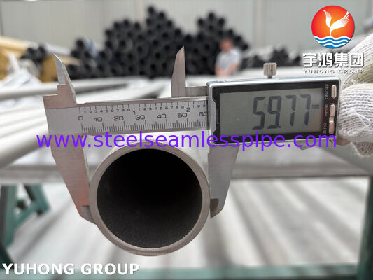 Pipa Seamless Baja Tahan Karat ASTM A312 TP304H 304L Untuk Aplikasi Kimia dan Industri