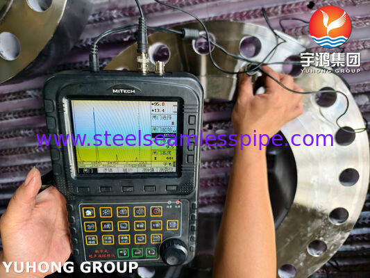 ASTM A182 F347 Weld Neck Flange / EN 1.4550 Flange WNRTJ dari stainless steel