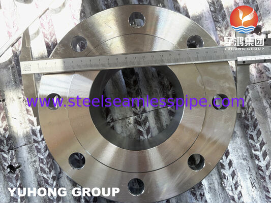 Flensa Leher Las Baja Tahan Karat Dupleks A182 F51 S31803 / S32205 WNRF