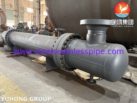 TEMA BEM Shell dan Tube Heat Exchanger ASME SA240 316 Stainless Steel Heat Exchanger Tube Bundle