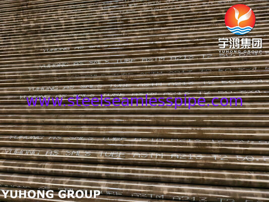 ASTM A213 / ASME SA213 T2 tabung baja paduan tanpa jahitan, tabung superheater