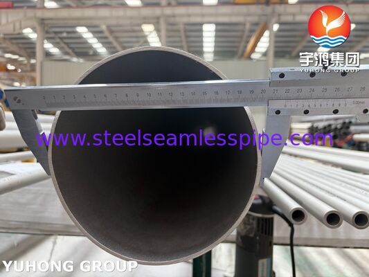 Pipa Baja Tahan Karat Seamless ASTM A312 TP316/316L untuk Aplikasi Kimia dan Industri