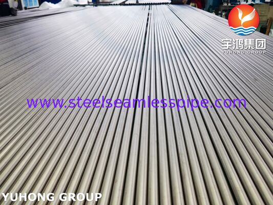 ASME SB338 UNS R50400 Grade 2 Titanium SMLS Tube Untuk Aplikasi Industri