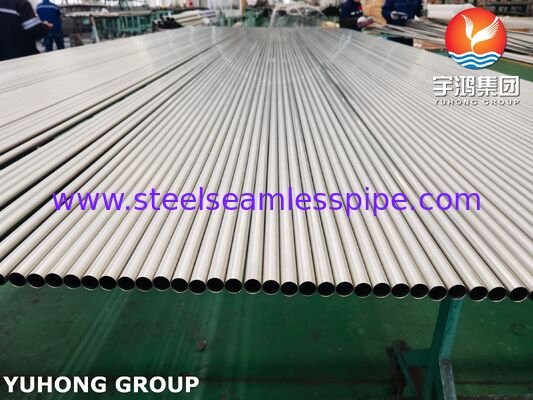 ASME SB338 UNS R50400 Grade 2 Titanium SMLS Tube Untuk Aplikasi Industri