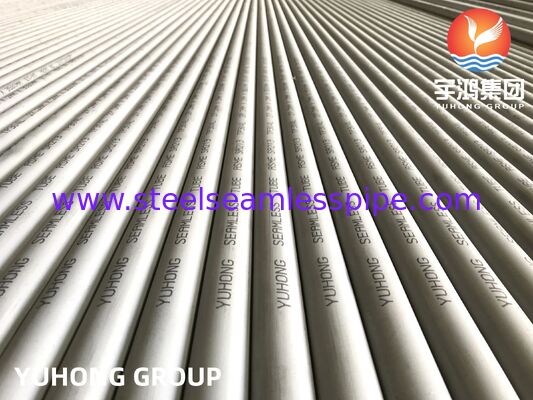 ASTM A213 TP304L Stainless Steel Seamless Tubes Untuk Bahan Kimia Penukar Panas