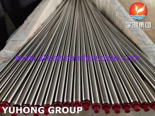 ASTM A269 TP316L tabung penukar panas stainless steel tanpa lilitan untuk lingkungan klorida bertekanan tinggi dan tahan korosi