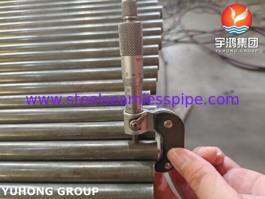 Pipa Seamless Baja Tahan Karat ASTM A268 TP410 1.4006 Pipa Tungku untuk Industri Penyulingan