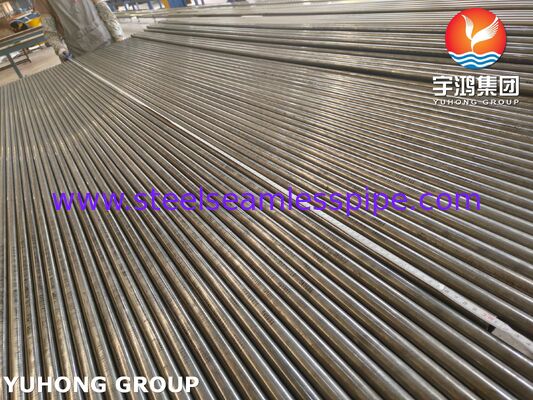 Pipa Seamless Baja Tahan Karat ASTM A268 TP410 1.4006 Pipa Tungku untuk Industri Penyulingan