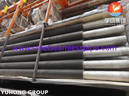ASTM A312 TP304H Serrated Finned Tubes for HRSG Manufacturers
