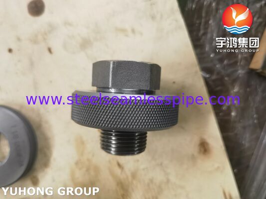 Fitting baja tahan karat Hex Head Plug B16.11 Hexagon ASME SA105 Kelas 3000