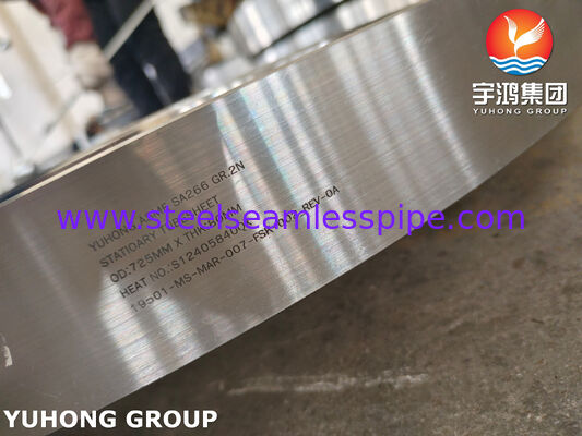 SA266 Gr.2 Carbon Steel Forged Tubesheet untuk Penukar Panas Shell & Tube