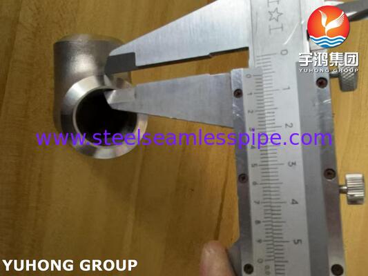 ASTM B366 WPNCMC Fitting UNS N06625 / Inconel 625 Nickel Alloy Tee ASME B16.5 Fitting