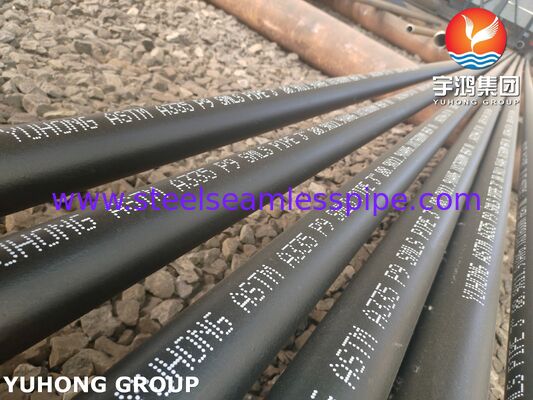 Pipa Seamless Baja Paduan ASTM A335 / ASME SA335 P9 Untuk Industri Petrokimia