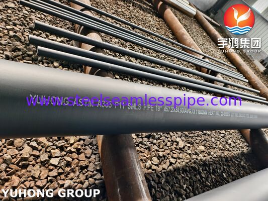 ASTM A335 / ASME SA335 P11 Pipa Baja Alloy Tanpa Jajar Untuk Tungku Hydrocracking