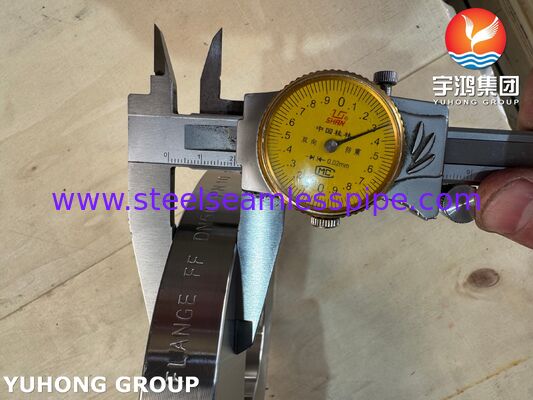 EN 1092-1 Type 01 Plate Flange Flat Face ASTM A182 F316L / 1.4404 Stainless Steel Flange