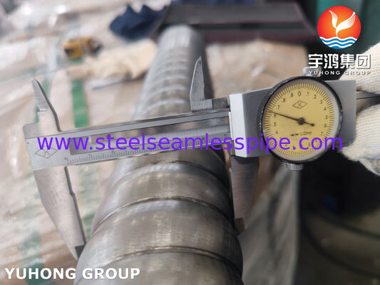 Corrugated TP310S Stainless Steel Tubes for Waste Heat Recovery