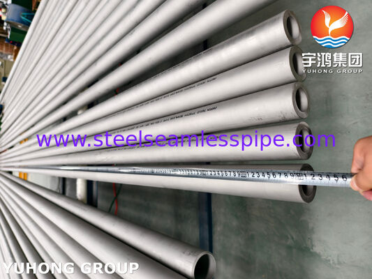 Pipa Seamless Baja Tahan Karat ASTM A312 TP321H S32109 12X18H10T Untuk Kilang