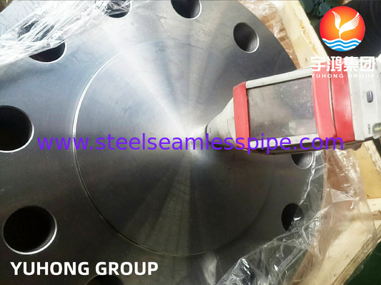 ASTM A182 F22 Alloy Steel Blind Flange dengan Raised Face RF untuk Pipa Suhu Tinggi
