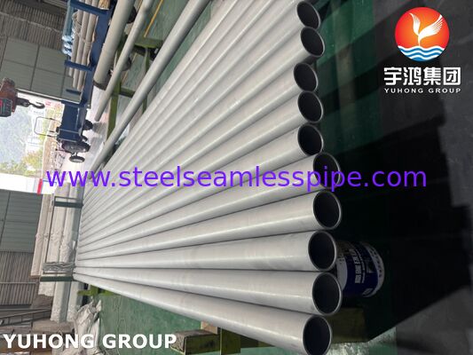 Pipa Baja Tahan Karat Seamless ASTM A312 TP321 UNS S32100 1.4541 Untuk Pembangkit Listrik