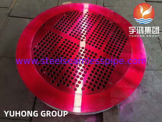 F304L Stainless Steel TUBESHEET untuk shell dan tabung penukar panas